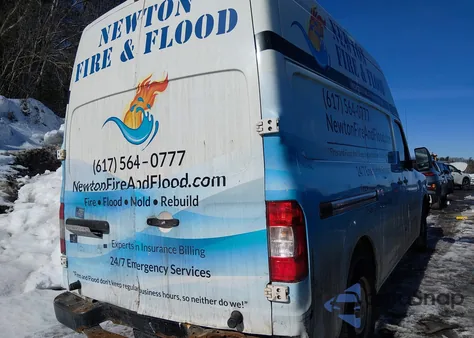 2017 Nissan Nv Cargo Nv2500 Hd S V6 z USA, uszkodzony, nr VIN 1N6BF0LY0HN807655